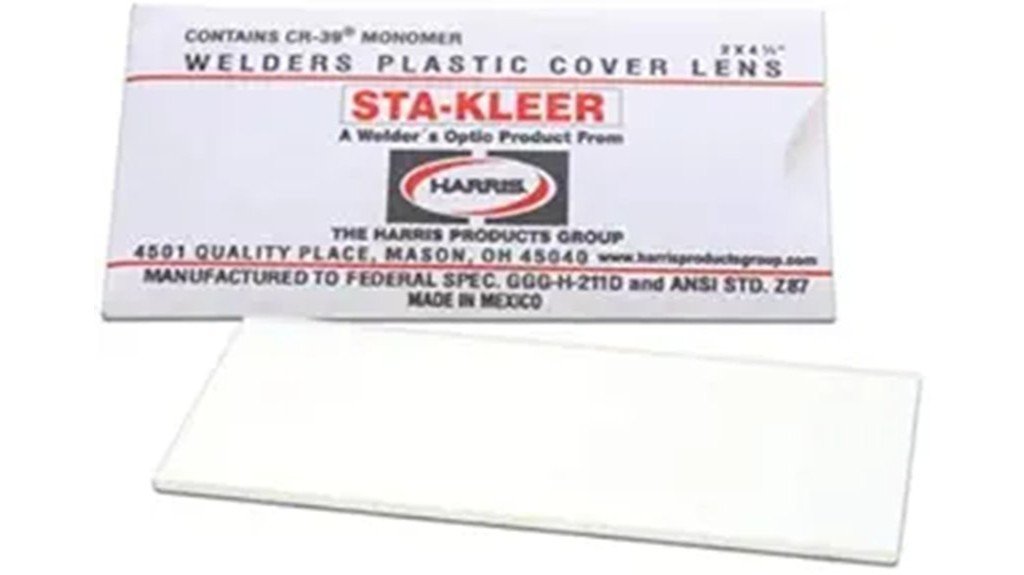 welding helmet lens cover