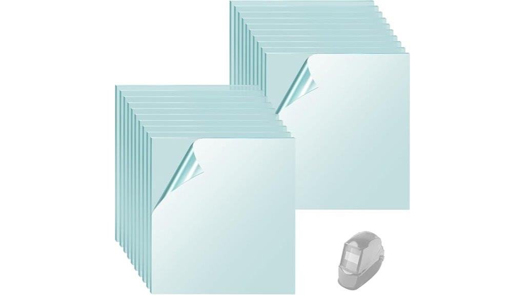 welding helmet lens evaluation