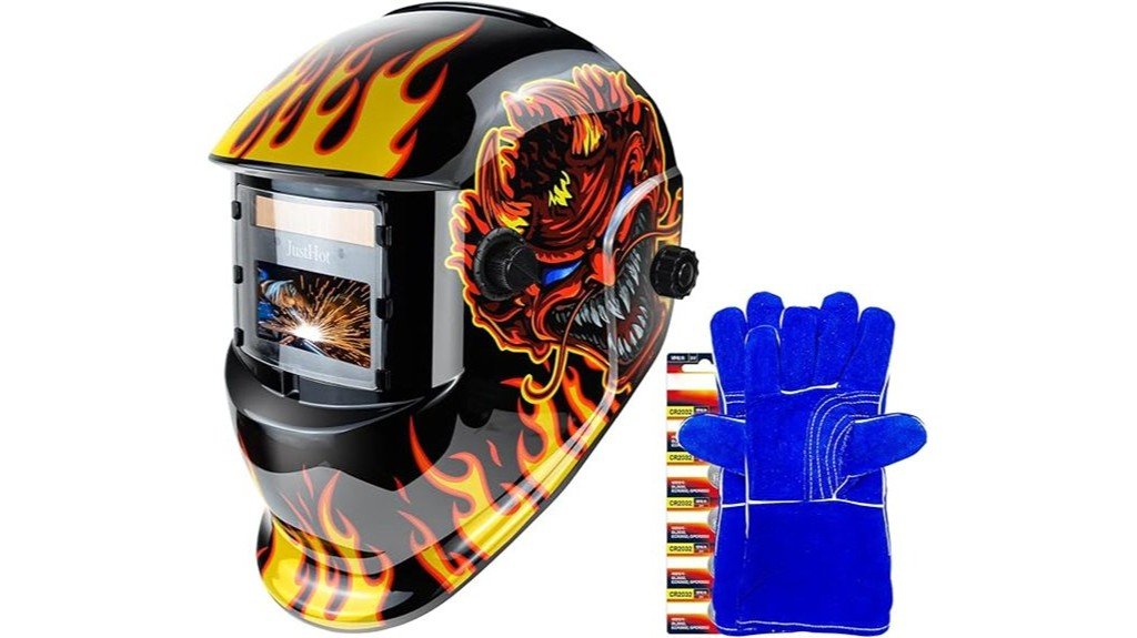 welding helmet performance evaluation