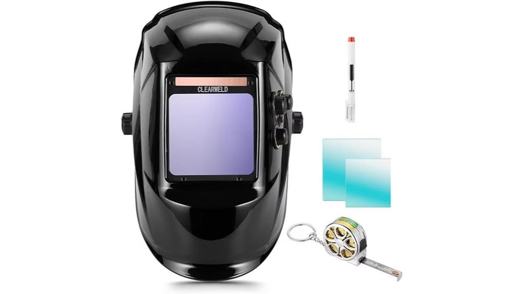 welding helmet performance evaluation