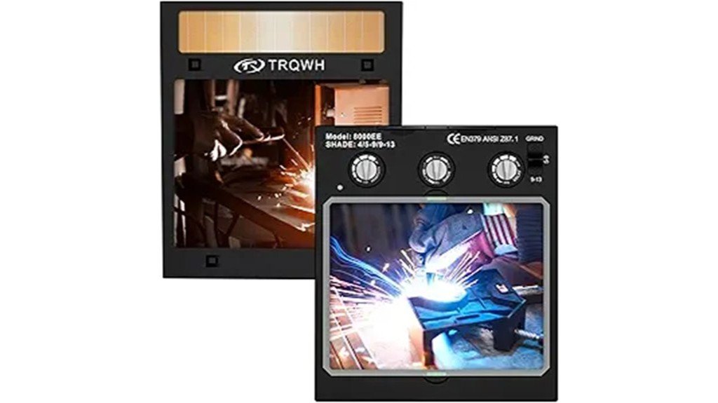 welding lens clarity performance