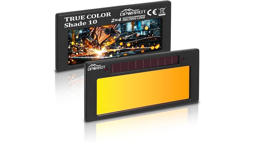 welding lens performance evaluation