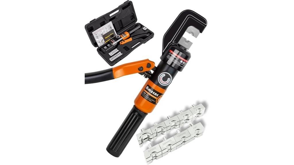 wire rope crimping tool