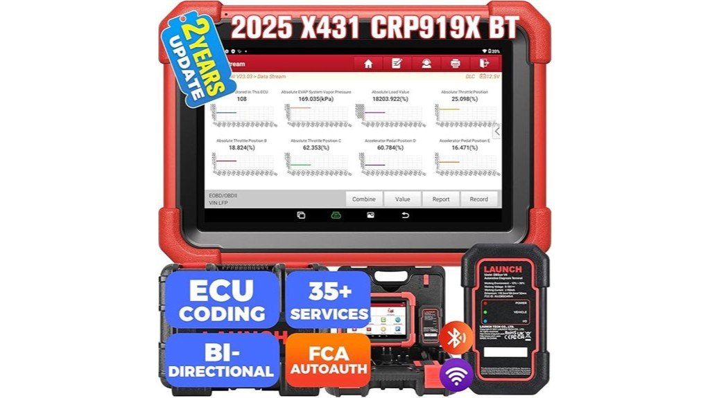 x431 crp919xbt obd2 review