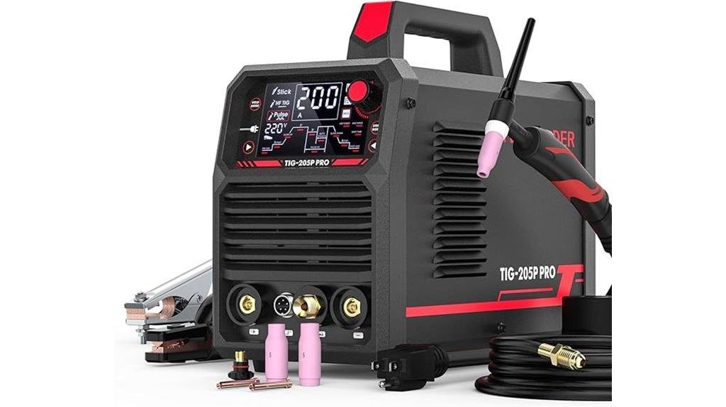 yeswelder 205a tig welder