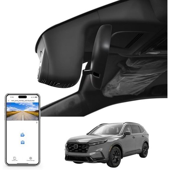 4K Dash Cam for Honda CR-V Gen6 (2023–2026)