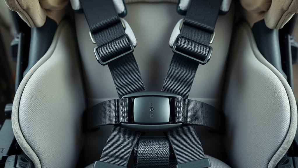 5 point harness safety components