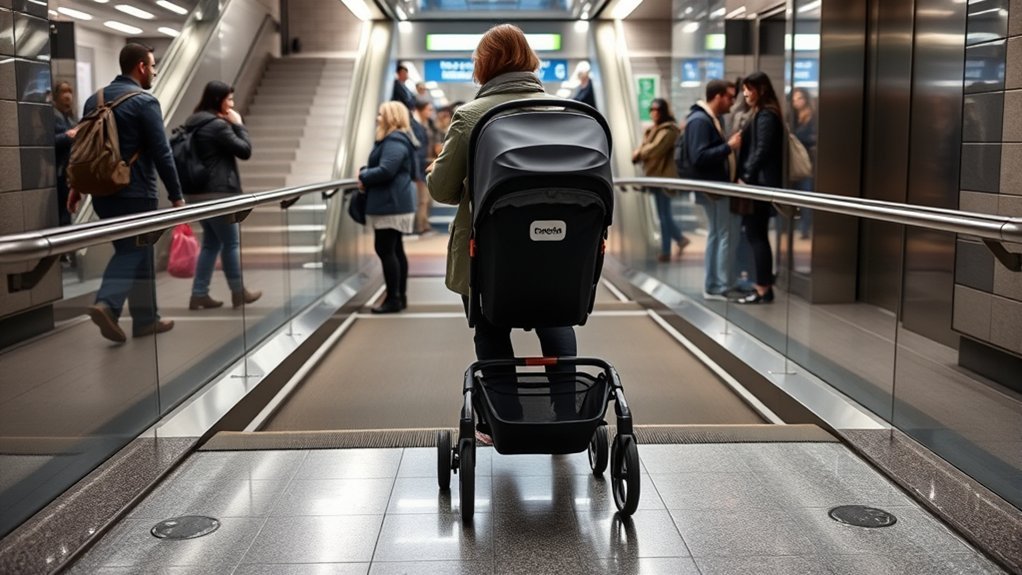 accessible subway station entry