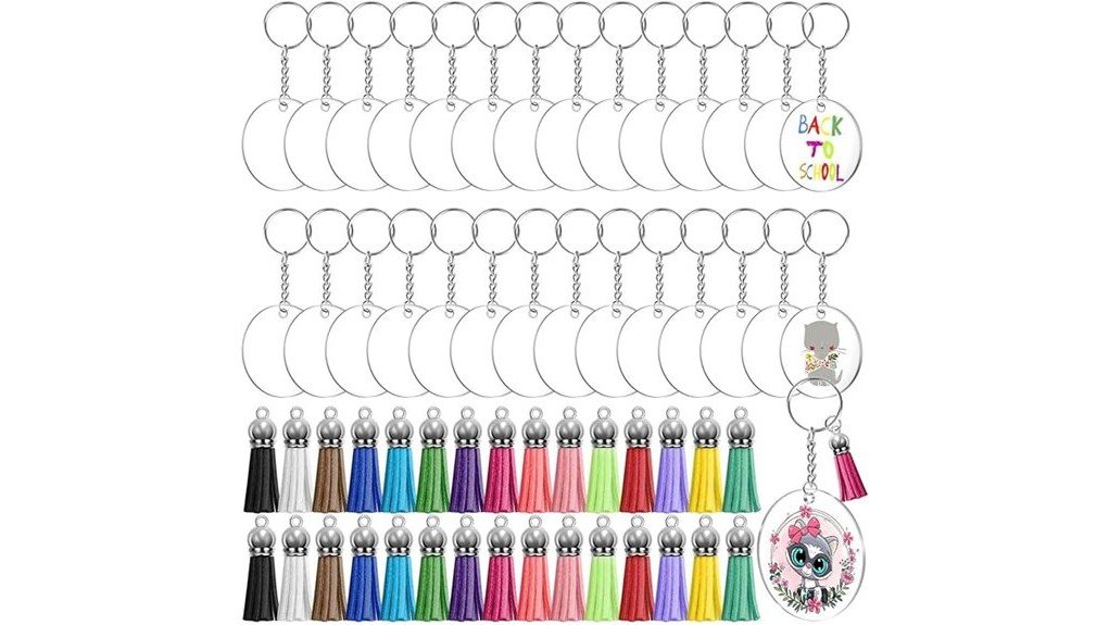 acrylic keychain blanks review