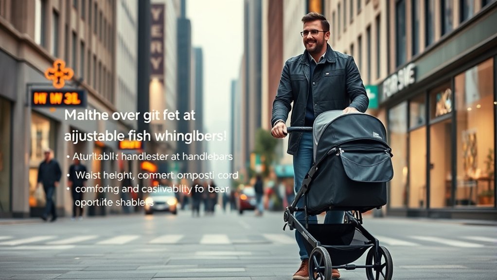 adjustable handlebar and axle