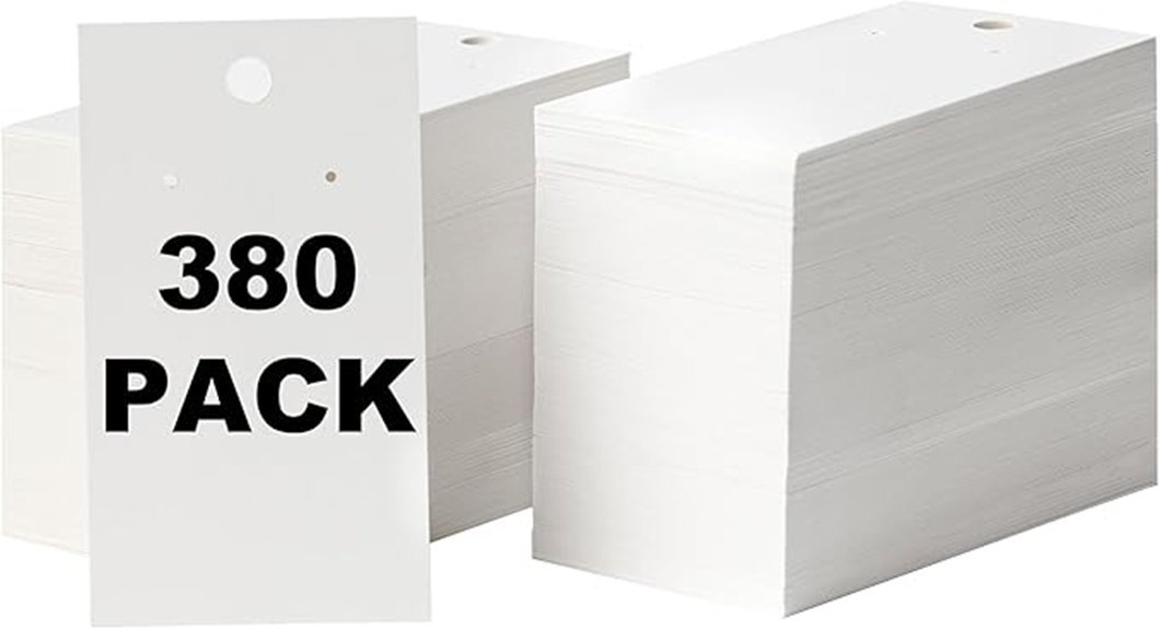 affordable earring card set