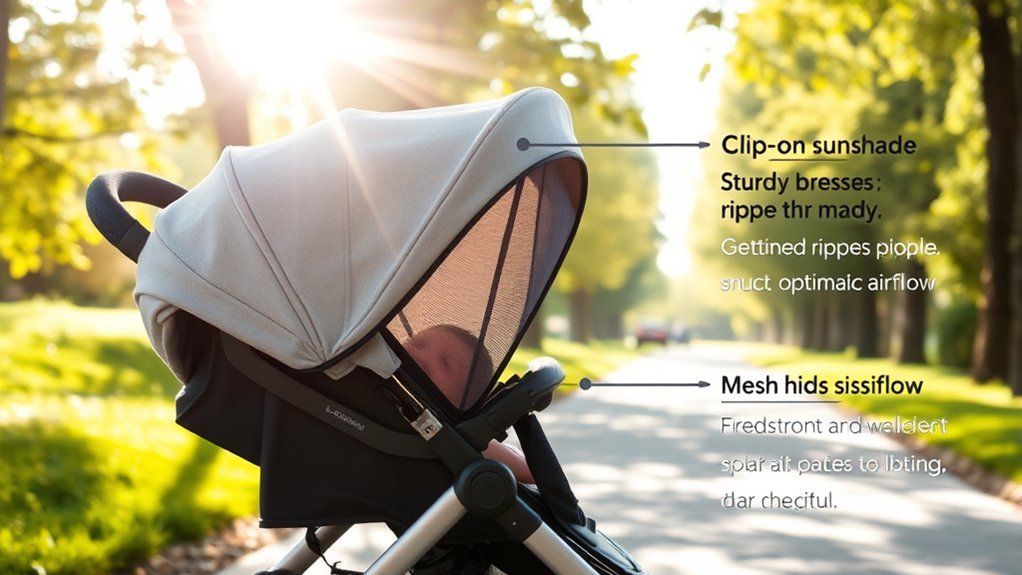 airflow visibility baby comfort