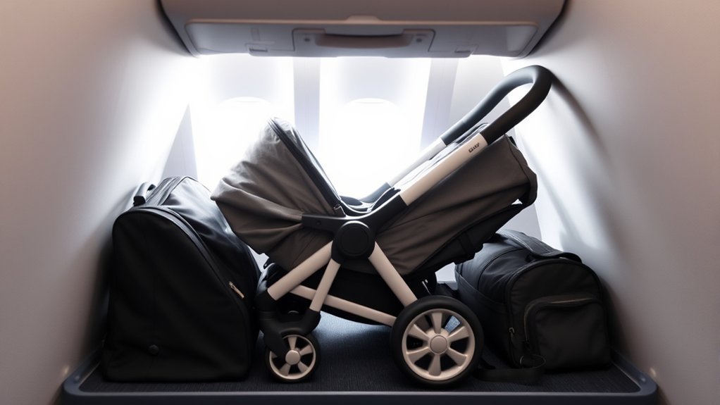 airline stroller dimensions matter