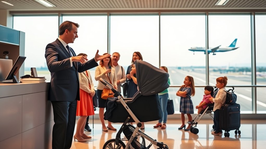 airline stroller regulations overview