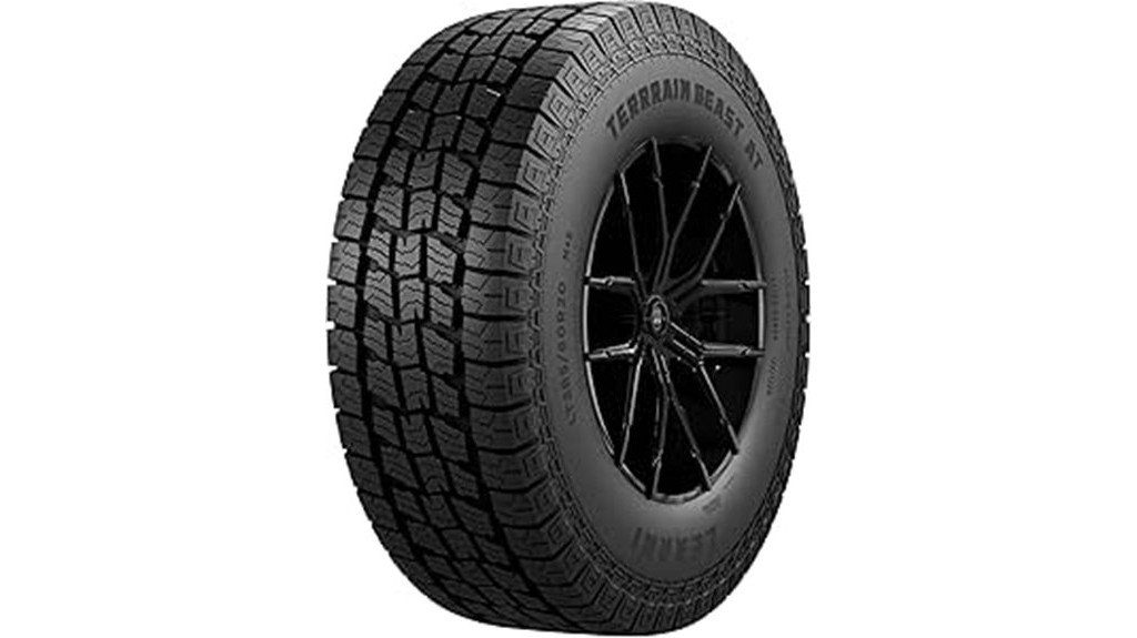 all terrain tire specification