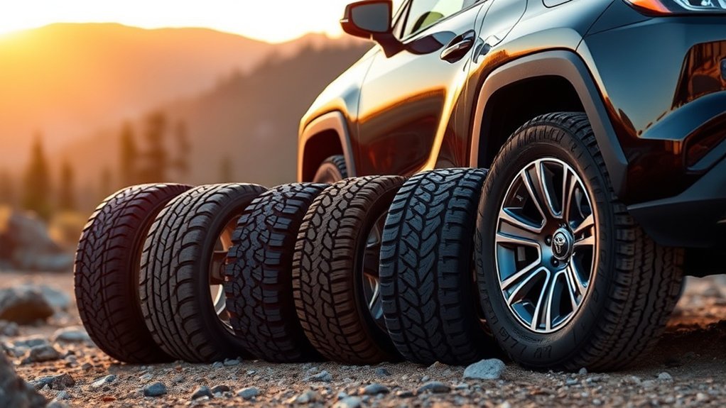 all terrain tires for highlander