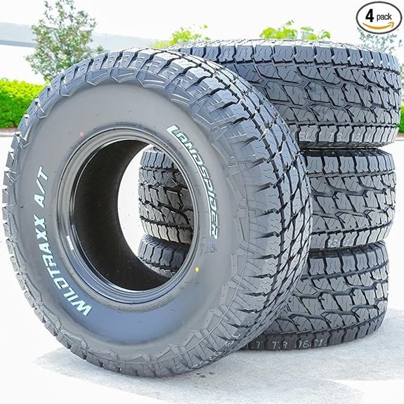 Landspider Wildtraxx A/T All-Terrain Tires 245/65R17 (4)