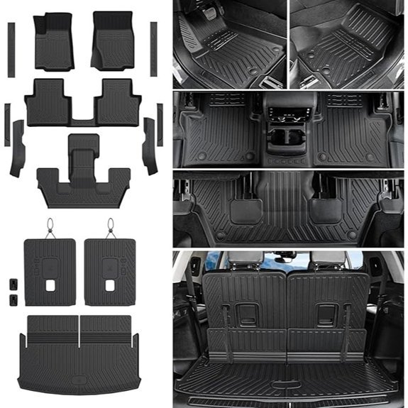 All-Weather TPE Cargo Mat for 2021-2025 Jeep Grand Cherokee L