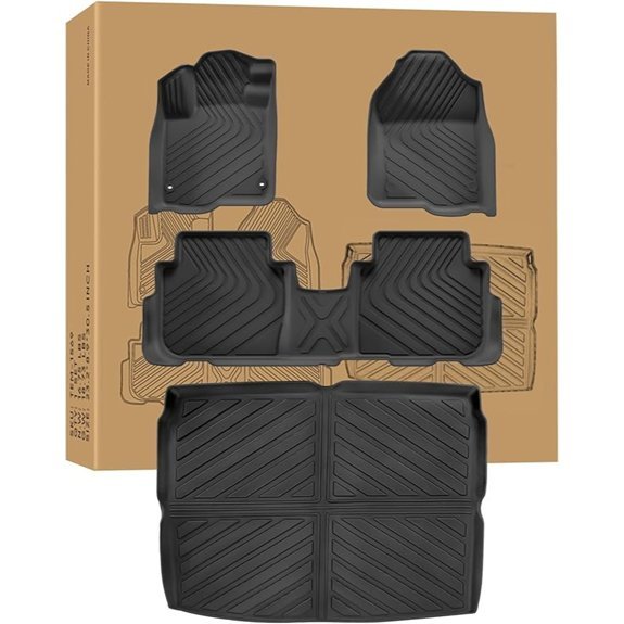 Weize All-Weather Floor & Cargo Liners for Honda CR-V
