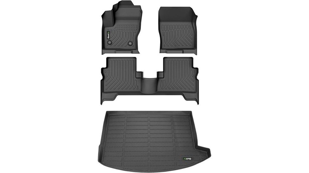 all weather floor mats set