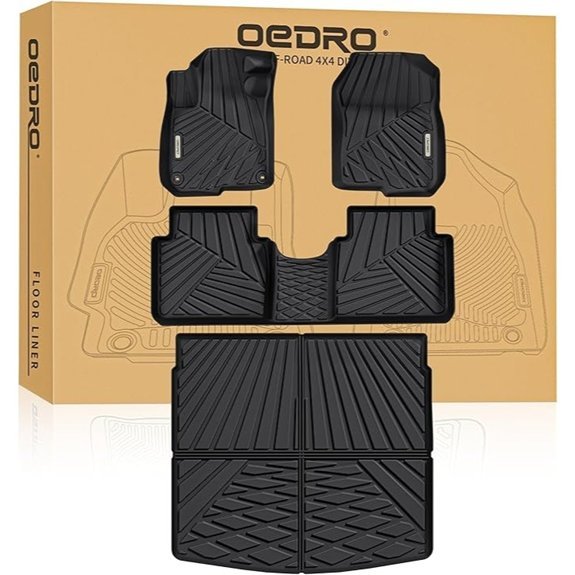 OEDRO All-Weather Floor Mats for 2017-2022 Honda CR-V