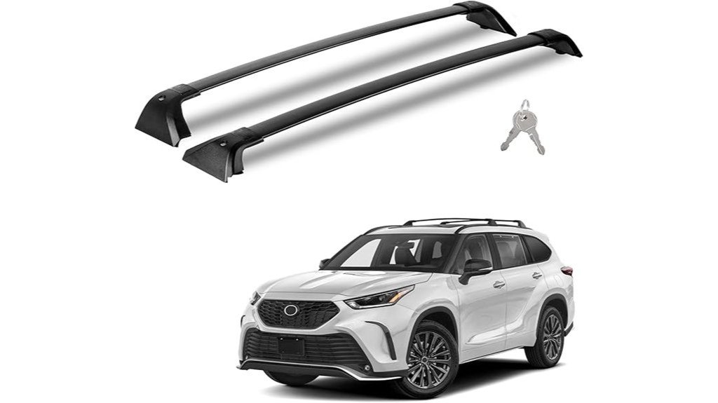aluminum anti theft roof rack