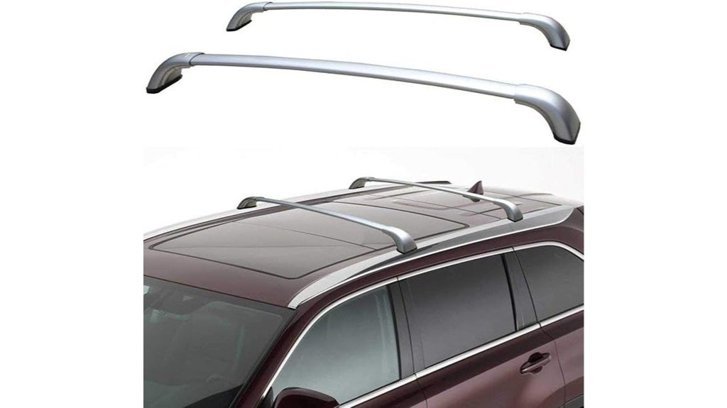 aluminum roof rack bars