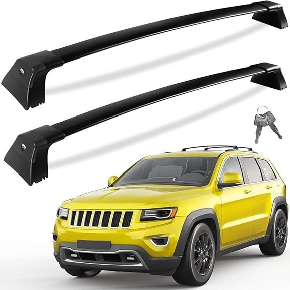 Tuyoung Aluminum Roof Rack Cross Bars for Grand Cherokee