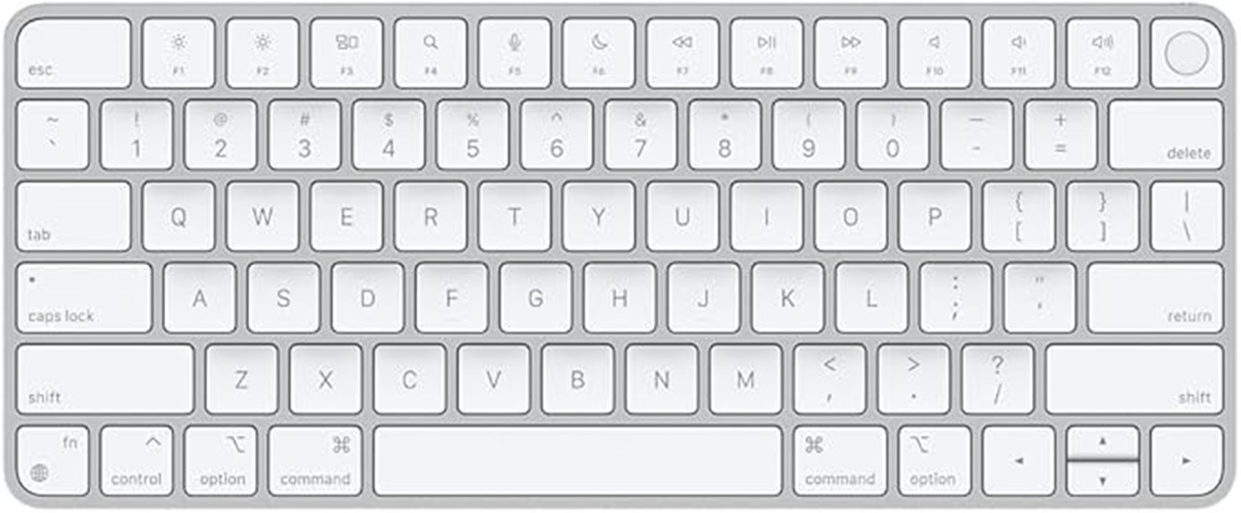apple keyboard with touch id