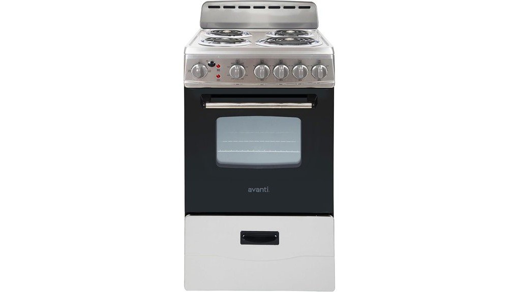 avanti electric oven features