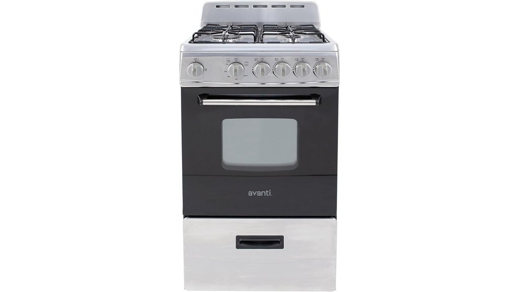 avanti gas range review