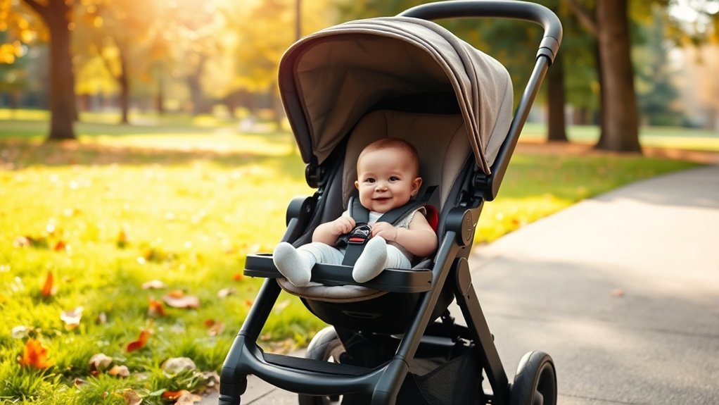 baby stroller age guidelines