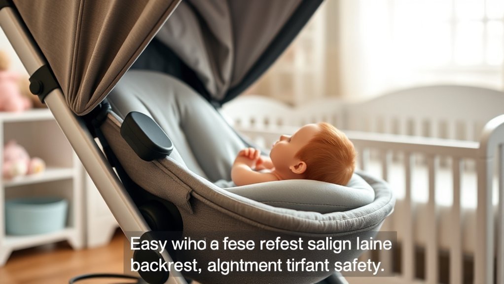 backrest adjustment enhances comfort