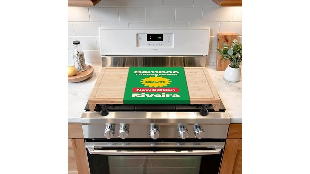 bamboo stove top covers