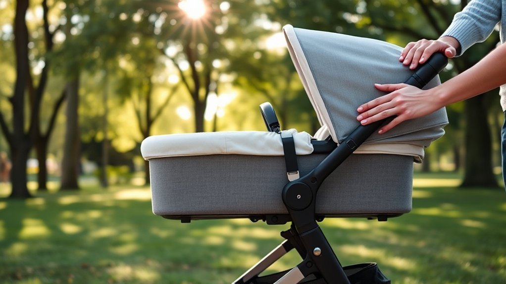 bassinet mode conversion process