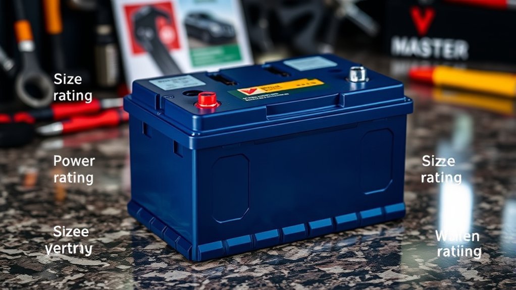 battery selection considerations outlined