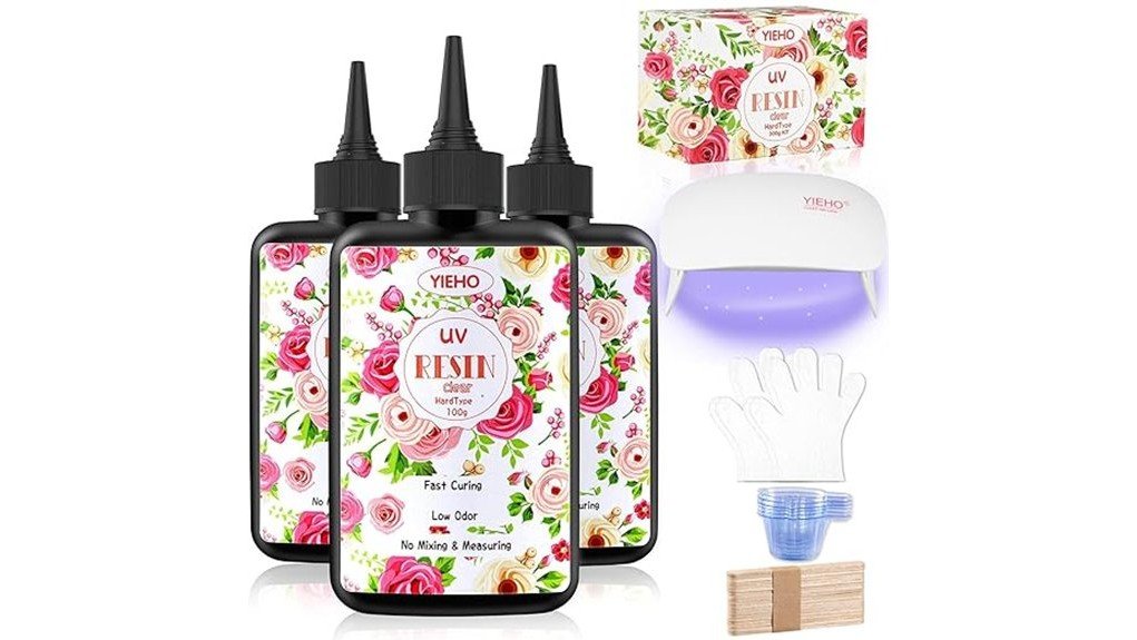 beginner friendly uv resin kit