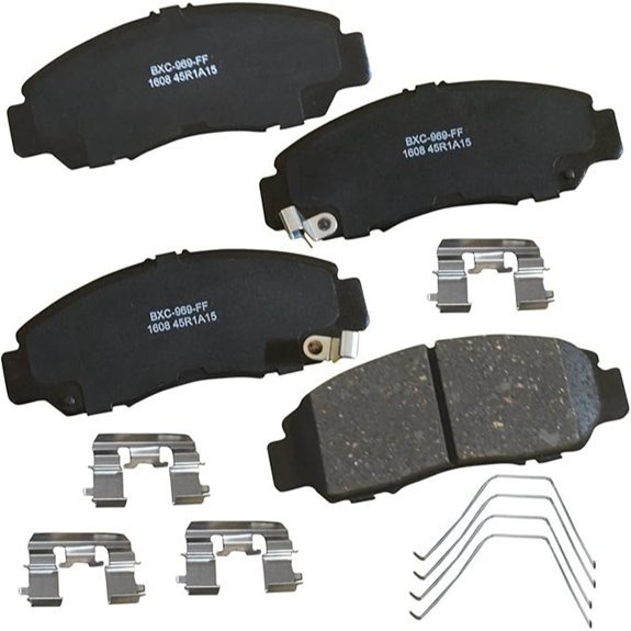 Bendix SBC1608 Ceramic Front Brake Pads for Honda Acura
