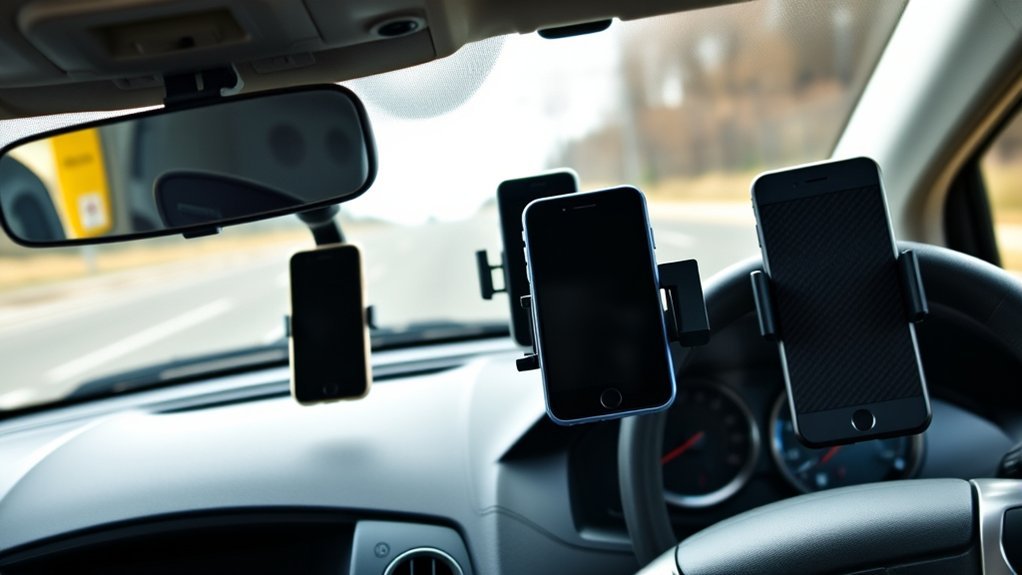 best dash phone holders