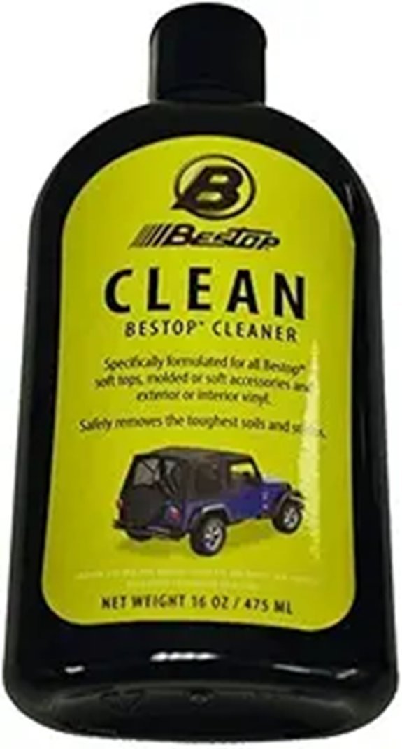 Bestop 1121100 Vinyl Fabric Cleaner 16 oz single bottle