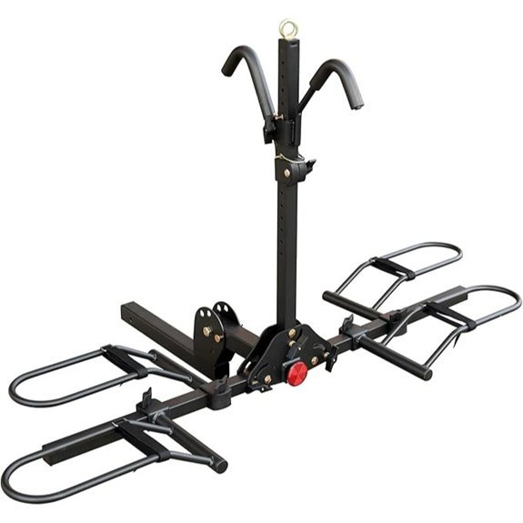Young 2-Bike Hitch Rack Platform for Cars SUVs