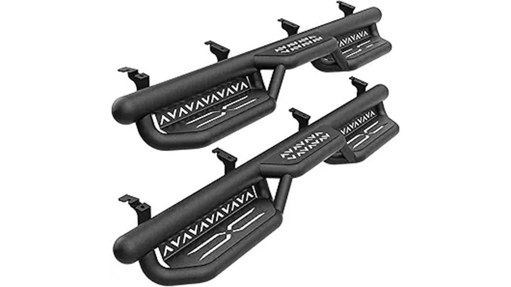 black running boards tundra