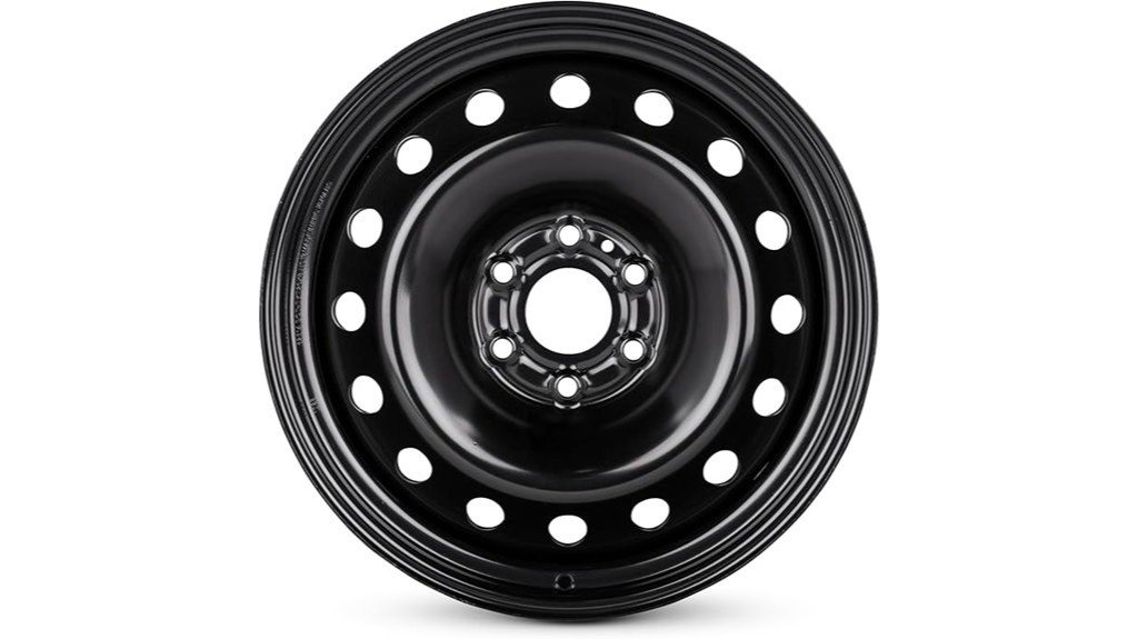 black steel replacement wheel