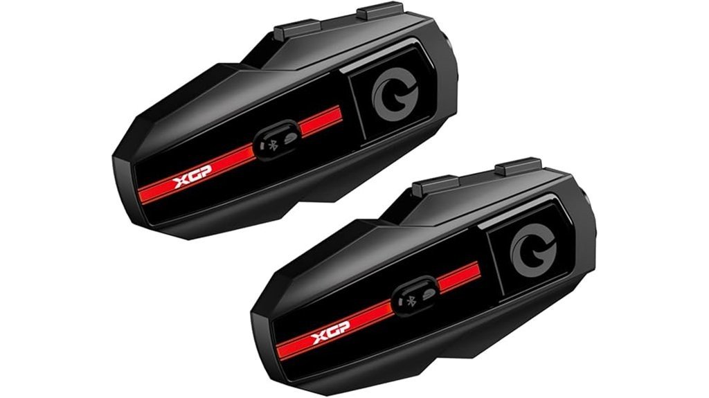 bluetooth intercom headset set