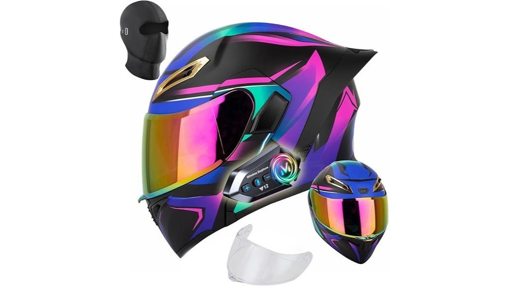 bluetooth women s motorcycle helmet