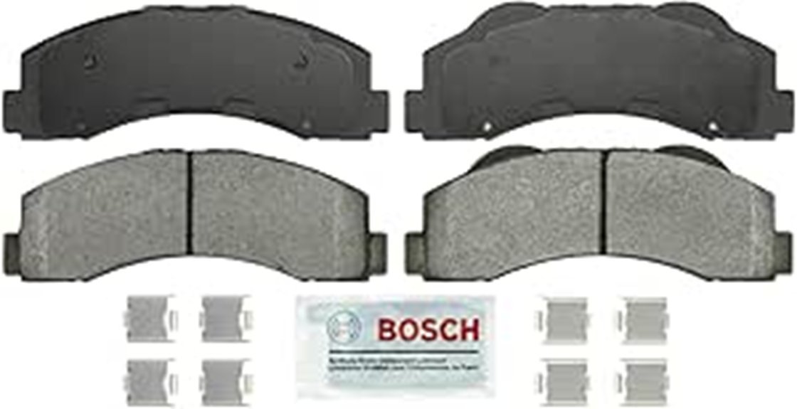 bosch brake pads front vehicles