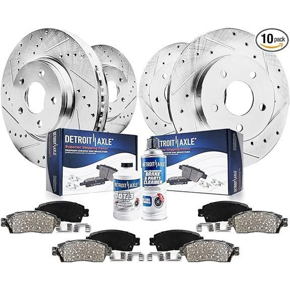 Detroit Axle Brake Kit for 2013–2017 Honda Accord
