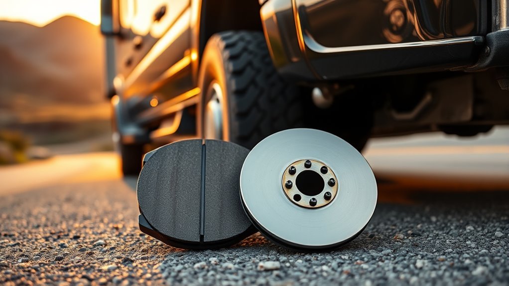 brake pad comparison for towing