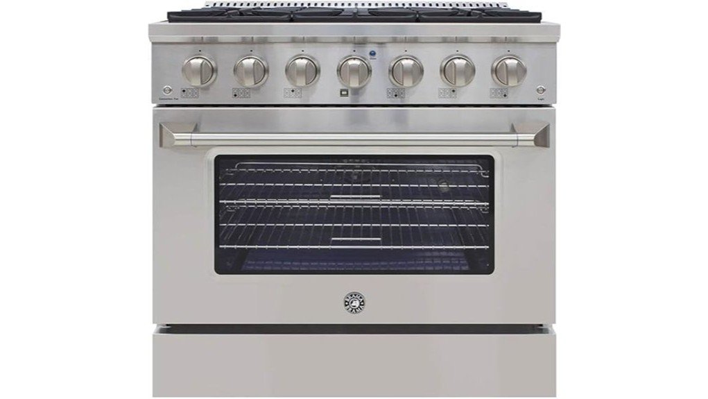 brama gas range features review