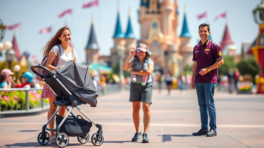 bring your own stroller